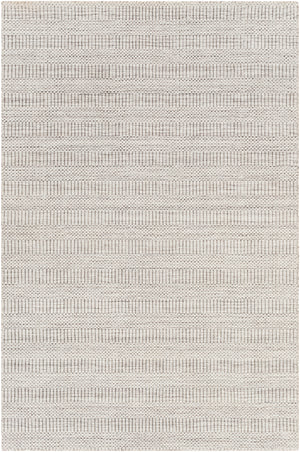 Hickory HCK-2302 9' x 12' Handmade Rug HCK2302-912  Light Beige, Gray, Charcoal Surya