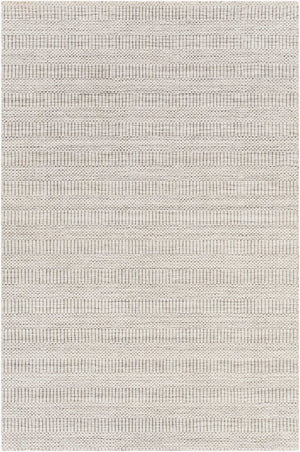 Surya Hickory Modern 2' X 3' Handmade Area Rug In Recycled Pet Yarn - Stylish, Durable, Eco-friendly Decor Light Beige Recycled Pet Yarn Hck2302-23