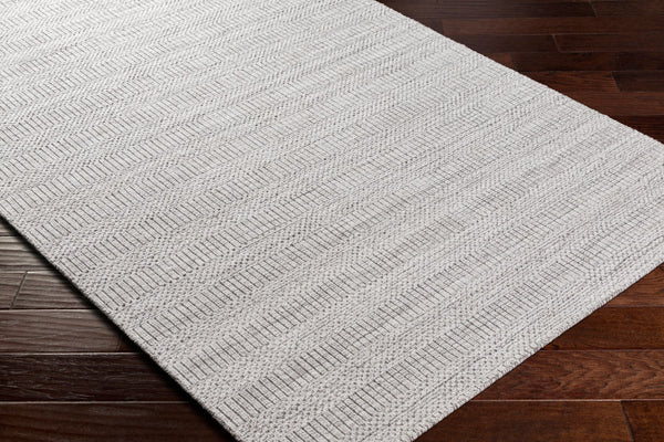 Surya Hickory Modern 2' X 3' Handmade Area Rug In Recycled Pet Yarn - Stylish, Durable, Eco-friendly Decor Light Beige Recycled Pet Yarn Hck2302-268