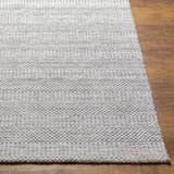 Hickory HCK-2302 9' x 12' Handmade Rug HCK2302-912  Light Beige, Gray, Charcoal Surya