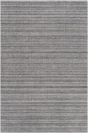 Surya Hickory Modern 2' X 3' Handmade Area Rug In Recycled Pet Yarn - Stylish, Durable, Eco-friendly Decor Gray Recycled Pet Yarn Hck2303-23