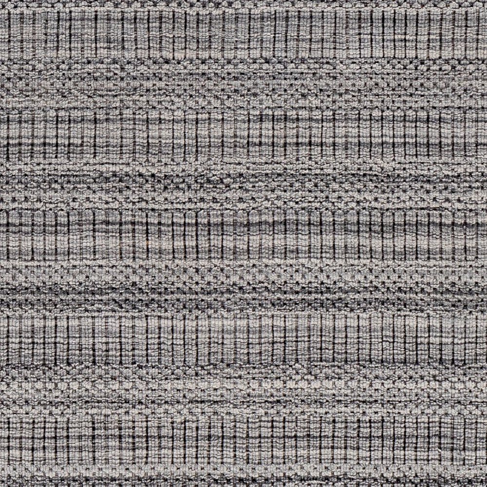 Surya Hickory Modern 2' X 3' Handmade Area Rug In Recycled Pet Yarn - Stylish, Durable, Eco-friendly Decor Gray Recycled Pet Yarn Hck2303-23