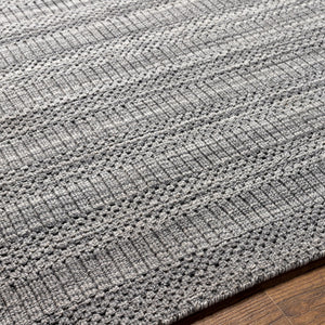 Surya Hickory Modern 2' X 3' Handmade Area Rug In Recycled Pet Yarn - Stylish, Durable, Eco-friendly Decor Gray Recycled Pet Yarn Hck2303-23