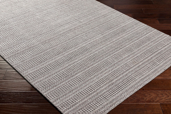Surya Hickory Modern 2' X 3' Handmade Area Rug In Recycled Pet Yarn - Stylish, Durable, Eco-friendly Decor Dark Brown Recycled Pet Yarn Hck2304-268