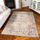 Orian Rugs Simply Southern Cottage Laurel Machine Woven Polypropylene Traditional Area Rug Oatmeal Polypropylene