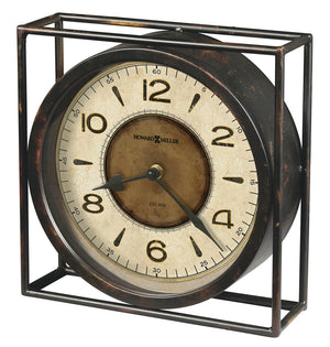 Hekman Furniture 635230 Kayden Mantel Clock - Rustic Antique Design With Aged Finish & Quartz Movement For Timeless Charm  Kayden Mantel Clock 635230