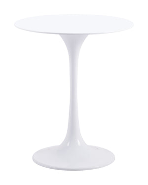 Wilco Side Table White 109929 Zuo Modern