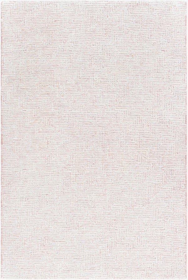 Surya Halcyon 2' X 3' Handmade New Zealand Wool & Viscose Rug - Luxurious, Durable, Modern Decor Upgrade Dusty Pink Nz Wool,Viscose Hcy2301-23
