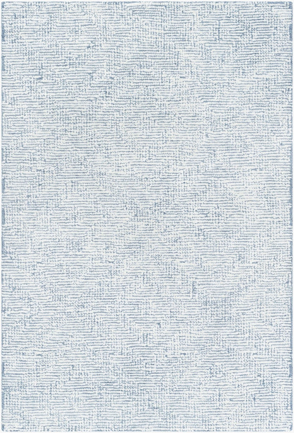 Livabliss Halcyon Hand Tufted Wool Viscose Rug Lustrous Sheen Dimensional Texture Entryway Accent Gray, Cream 2' x 3' HCY2302-23