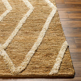 Hadley HDE-2300 8' x 10' Handmade Rug HDE2300-810  Tan Surya