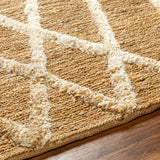 Hadley HDE-2300 8' x 10' Handmade Rug HDE2300-810  Tan Surya