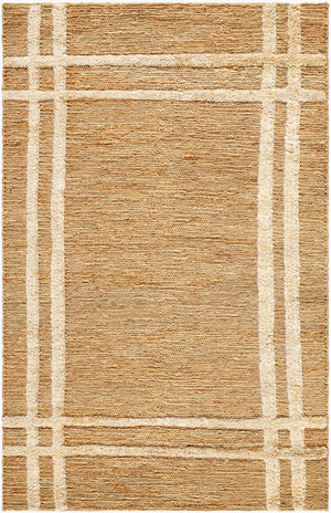 Surya Hadley Hde-2300 Eco-friendly Handmade Jute Rug - 2' X 3' High Pile For Durable Comfort & Style Tan Jute Hde2302-23