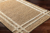 Hadley HDE-2302 8' x 10' Handmade Rug HDE2302-810  Tan Surya