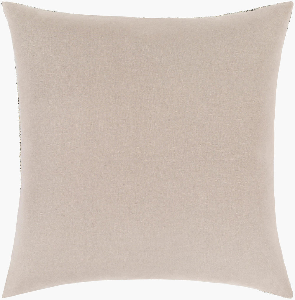 Surya Heidi 18" Accent Pillow - Luxurious Scandinavian Modern Style, Soft Cotton Blend, Easy Care Home Decor Charcoal Polyester,Cotton Hdi001-2222d