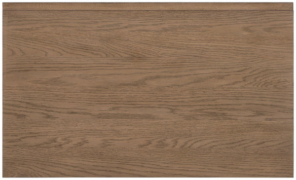 Hooker Furniture Sonnet Light Earthen Oak Lateral File With Woven Cane Fronts, Satin Champagne Knobs, Locking Drawer — Transitional Office Storage (38"W X 31"H) 6072-10466-85