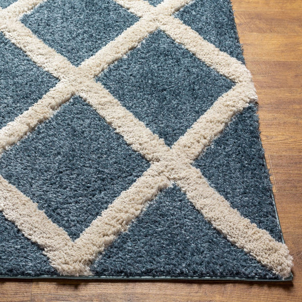 Livabliss Hudson Shag Plush Machine Woven Turkish Rug for Living Room and Primary Bedroom HDS2301-9212
