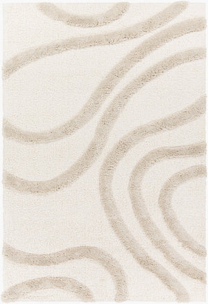 Livabliss Hudson Shag Plush Polyester Blend Area Rug for Living Room and Primary Bedroom HDS2310-9212