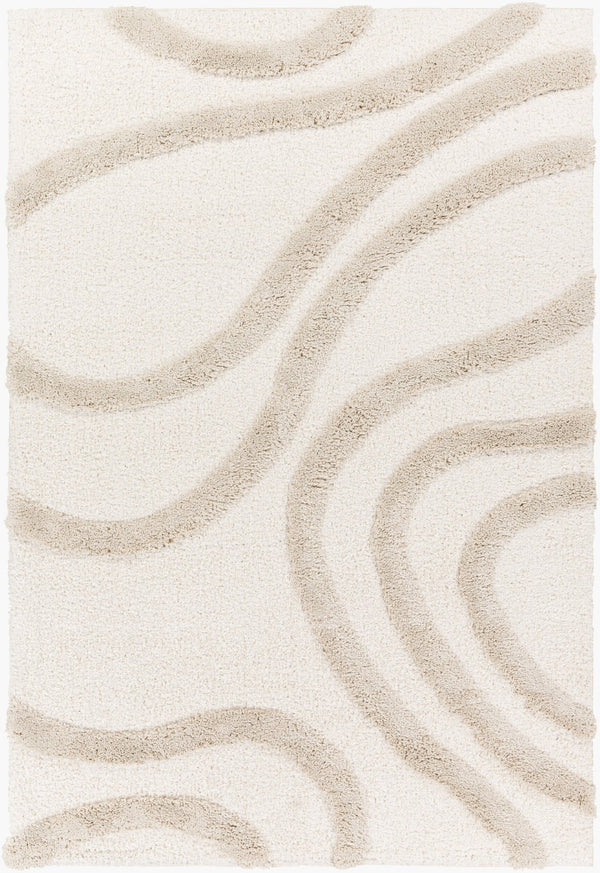 Livabliss Hudson Shag Plush Polyester Blend Area Rug for Living Room and Primary Bedroom HDS2310-9212