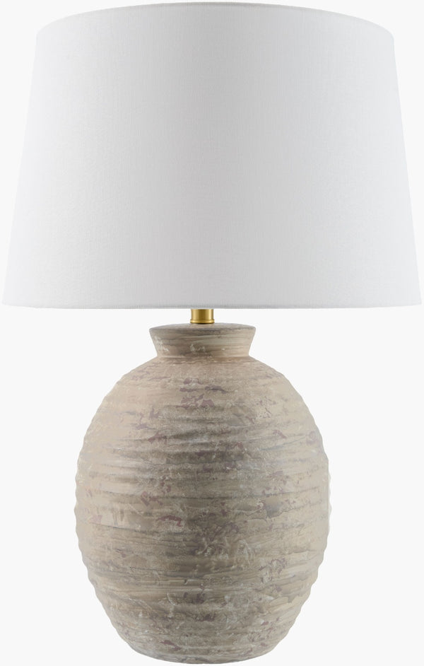 Livabliss Hudun Arts and Crafts Table Lamp with Wide Shade for Living Room or Study Desk HDU-001