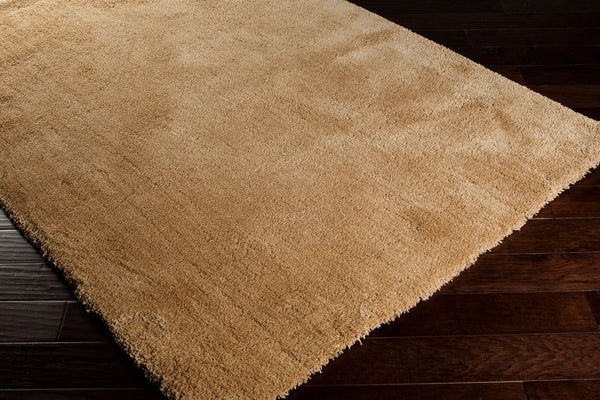 Surya Heaven Hea-8006 8' X 8' Plush Handmade Rug - Modern Decor With Spot Clean Convenience & Warranty Beige Polyester Hea8006-8rd