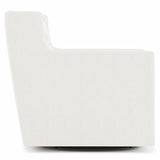 Bernhardt Candace Fabric Swivel Chair White,Cream Fabric B7292SA