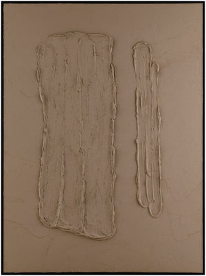 Surya Hemkund Hand-painted Minimalist Wall Art Large Framed Piece for Modern Interiors HEM005-4836