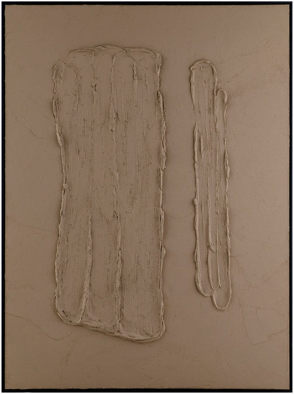 Surya Hemkund Hand-painted Minimalist Wall Art Large Framed Piece for Modern Interiors HEM005-4836