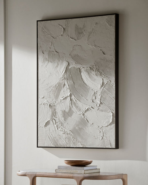 Surya Hemkund Large Format Hand Painted Minimalist Wall Art Ready to Hang Statement Piece HEM008-4836