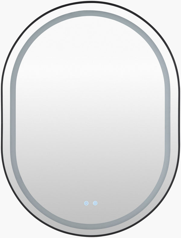 Livabliss Hena Frameless Wall Mirror Wide Reflective Surface for Vanity or Bedroom Decor HENA004-30401
