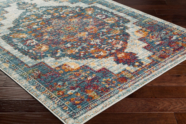 Livabliss Herati Persian Floral Area Rug Machine Woven Polypropylene for Living Dining Rooms HER2307-710106