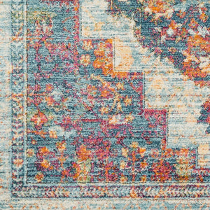 Livabliss Herati Persian Floral Area Rug Machine Woven Polypropylene for Living Dining Rooms HER2307-710106