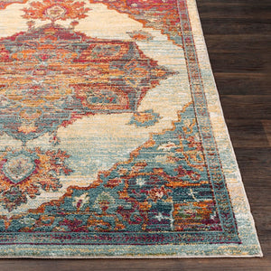 Livabliss Herati Persian Inspired Machine Woven Accent Rug for Entryways and Cozy Reading Nooks Fuchsia, Plum 7'10" x 10'6" HER2308-710106