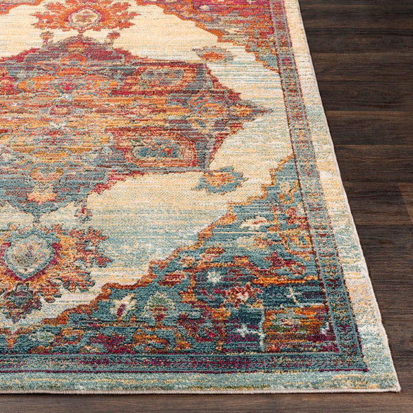 Livabliss Herati Persian Inspired Machine Woven Accent Rug for Entryways and Cozy Reading Nooks Fuchsia, Plum 7'10" x 10'6" HER2308-710106