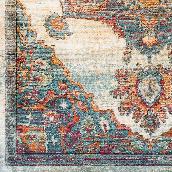 Livabliss Herati Persian Inspired Machine Woven Accent Rug for Entryways and Cozy Reading Nooks Fuchsia, Plum 7'10" x 10'6" HER2308-710106