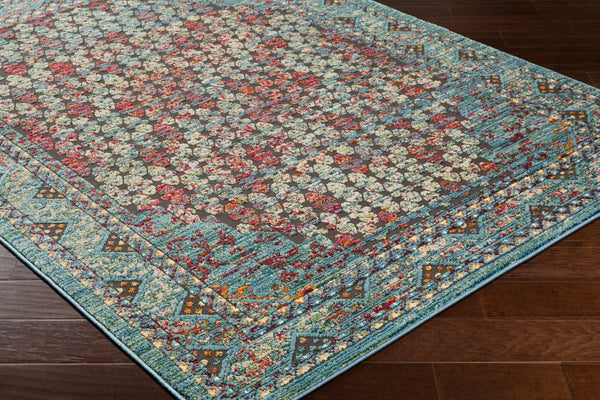 Livabliss Herati Persian Floral Machine Woven Accent Rug for Entryway Bath or Bedroom Floor HER2310-23