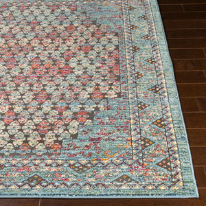 Livabliss Herati Persian Floral Machine Woven Accent Rug for Entryway Bath or Bedroom Floor HER2310-23