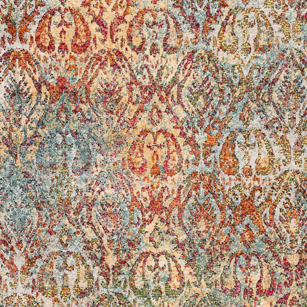 Livabliss Herati Persian Motif Machine Woven Accent Rug for Entryways and Bedside Spaces HER2311-23