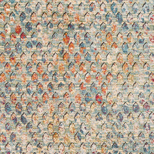 Livabliss Herati Traditional Fish Floral Diamond Rug Woven Polyester Blend Entryway Accent HER2312-23