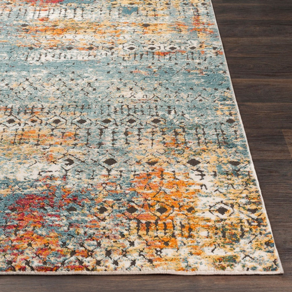 Livabliss Herati Persian Inspired Machine Woven Accent Rug for Entryway Bedroom or Bath HER2313-23