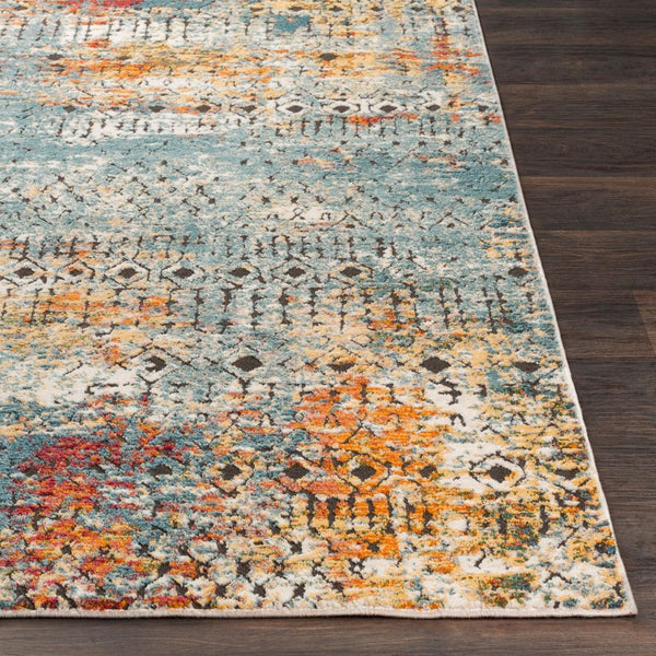 Livabliss Herati Persian Inspired Machine Woven Accent Rug for Entryway Bedroom or Bath HER2313-23