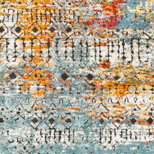 Livabliss Herati Persian Inspired Machine Woven Accent Rug for Entryway Bedroom or Bath HER2313-23