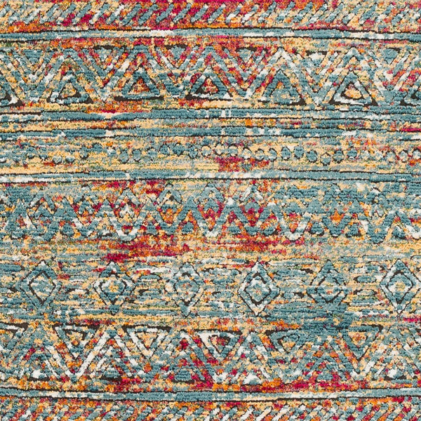 Livabliss Herati Traditional Persian Pattern Machine Woven Accent Rug for Entryways and Bedrooms Aqua, Blue 2' x 2'11" HER2315-23