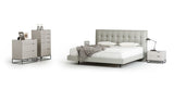 VIG Furniture Queen Modrest Hera Modern Grey Bedroom Set VGCNHERA-SET-Q