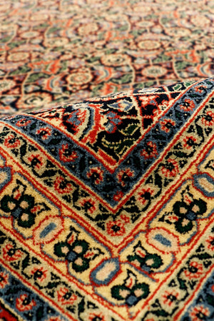 Pasargad Home Baku Collection Hand-knotted Lamb's Wool Area Rug For Timeless Elegance & Style   Herati 6x6