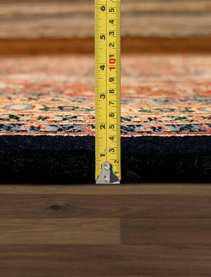 Pasargad Home Baku Collection Hand-knotted Lamb's Wool Area Rug For Timeless Elegance & Style   Herati 6x6