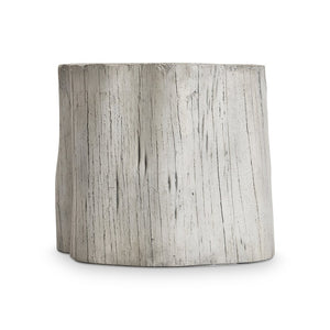 Bernhardt Bernhardt Bois Faux Wood Resin Cocktail Table Sculpted Tree Trunk Living Room Accent 20" 581012