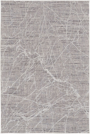 Feizy Rugs Lennon Abstract Distressed Rug - Durable Polyester & Polypropylene For Sophisticated Home Décor Taupe,Gray Polyester,Polypropylene Len39fzfbgeivyc00