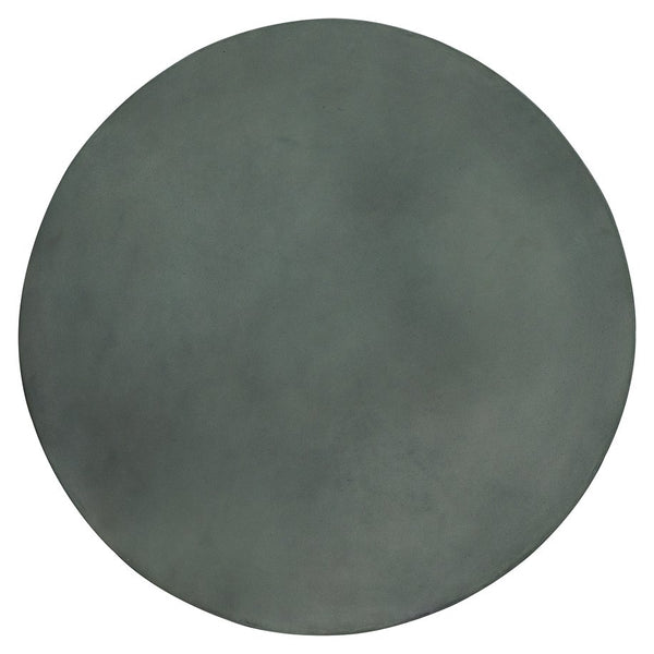 Bernhardt Bernhardt Miramar Round Cocktail Table — Textured Glass-Reinforced Concrete, Etched Geometric Charcoal Finish, Weather-Ready 35.5" X01025