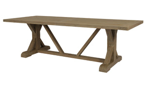 Coastal Teak 94" Trestle Dining Table SW5501-TRD94 Sunset West