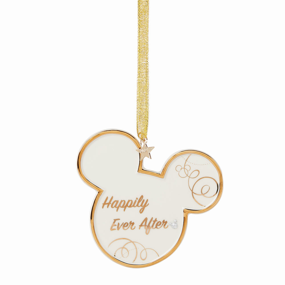 Lenox Disney Bridal Ornament Ivory, IVORY PORCELAIN 892962